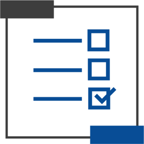 Checkboxes with one box checked
